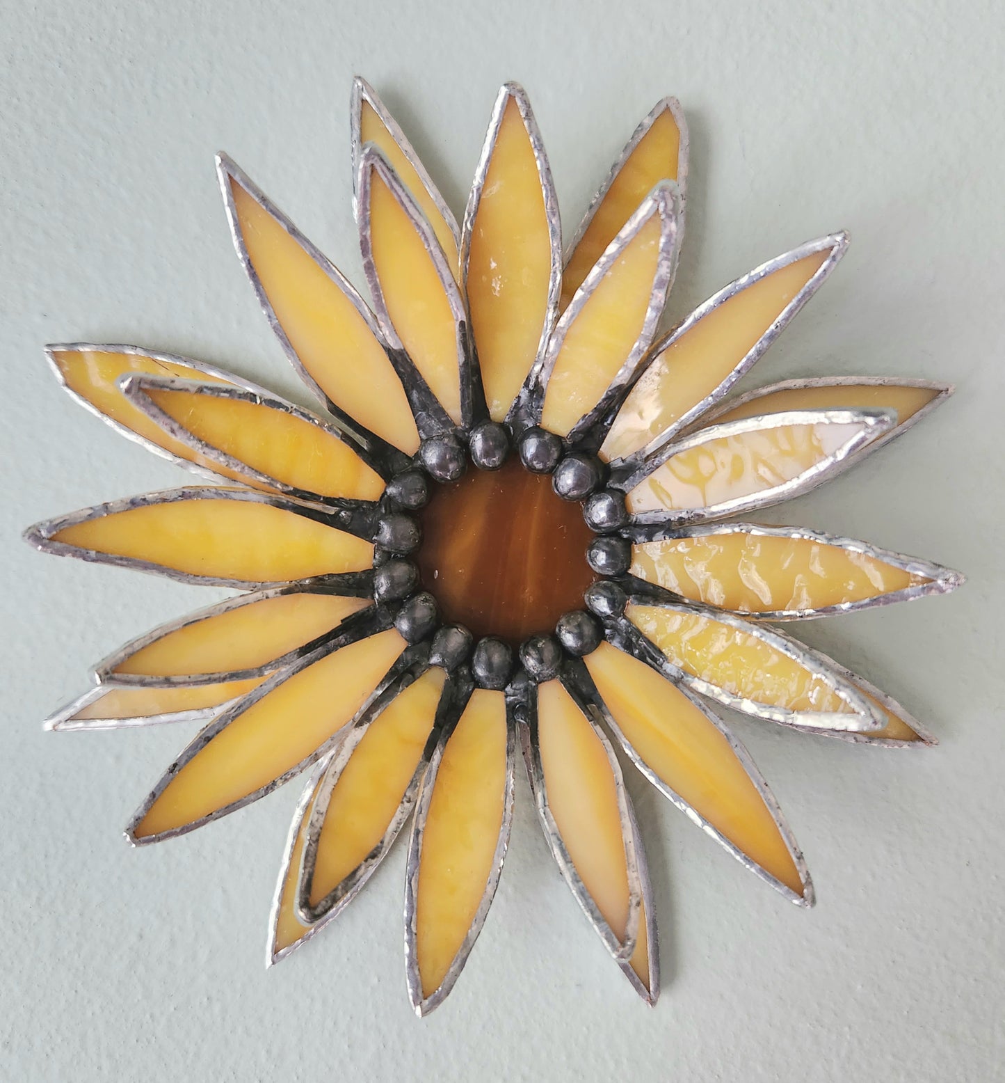 5 inch Yellow Wall Flower