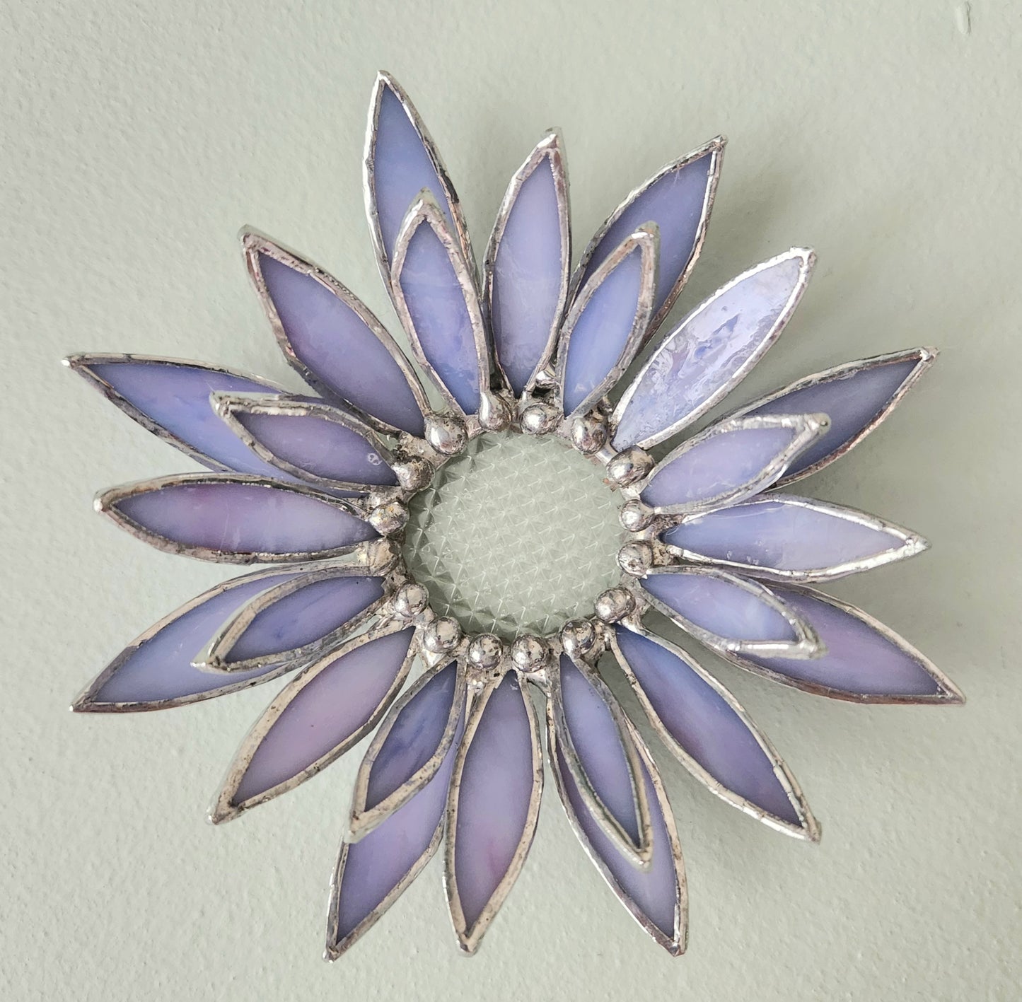 5 inch Purple Wall Flower